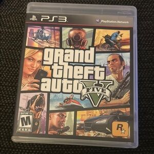 Grand Theft Auto V for PS3 - Black Case